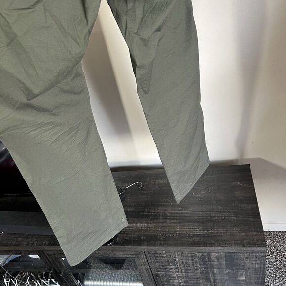 BYLT Men’s Green Cargo Pants 34X32 Cotton Spandex NEW - Picture 5 of 7